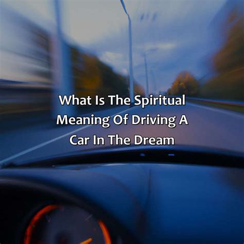 The Spiritual Journey of Driving a Bicycle and a Car in a Dream